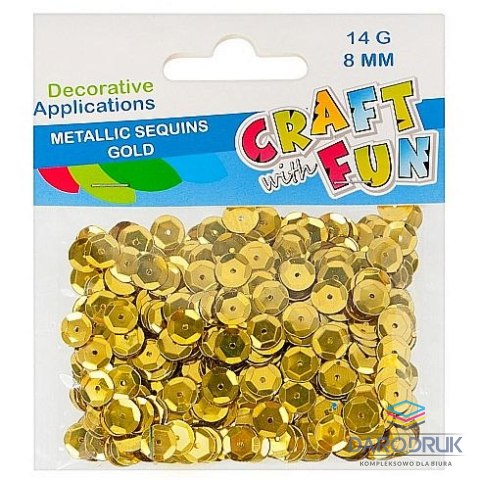 Craft with Fun Cekiny złote Craft with Fun (290856)