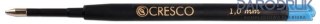 Cresco Wkład do długopisu NONSTOP wkład niebieski 1,0mm Cresco (033251)