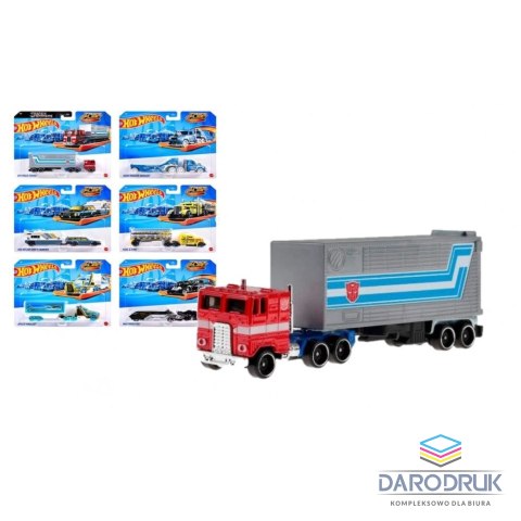 Hot Wheels Samochód transporter Hot Wheels (HYT56)