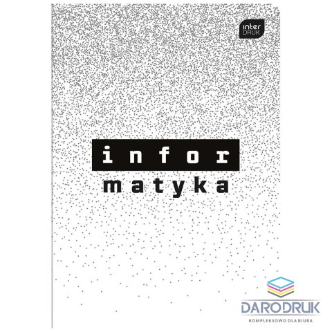 Interdruk Zeszyt tematyczny A5 INFORMATYKA 60k. krata Interdruk (ZE60INF#)