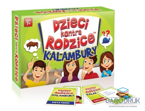 Kangur Gra karciana Dzieci kontra rodzice Kalambury Kangur