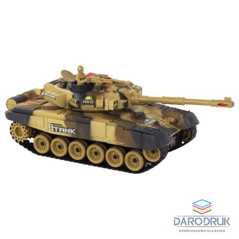 Lean Czołg Zestaw Czołgi Walczące Zdalnie Sterowane Czołg War Tank RC Bitwa Podczerwień Lean (393)