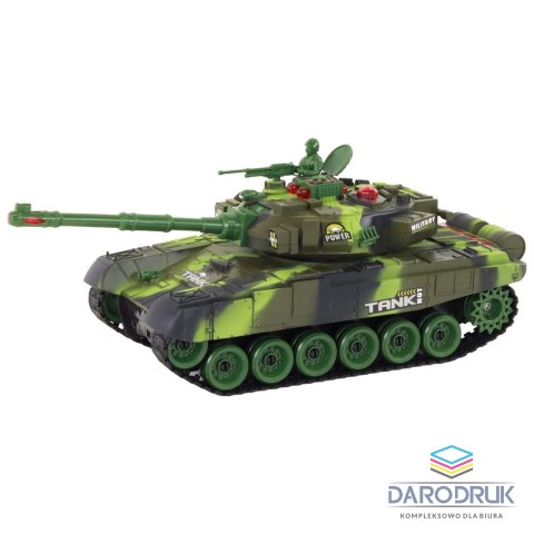 Lean Czołg Zestaw Czołgi Walczące Zdalnie Sterowane Czołg War Tank RC Bitwa Podczerwień Lean (393)