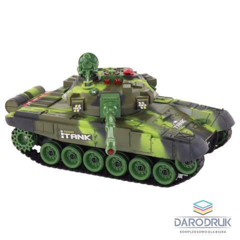 Lean Czołg Zestaw Czołgi Walczące Zdalnie Sterowane Czołg War Tank RC Bitwa Podczerwień Lean (393)