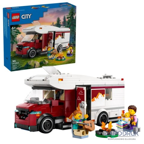 Lego Klocki konstrukcyjne City Wakacyjny kamper pełen przygód Lego (60454)