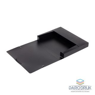 Oxford Teczka plastikowa na gumkę Urban A4 czarny [mm:] 250x330 Oxford (400104371)