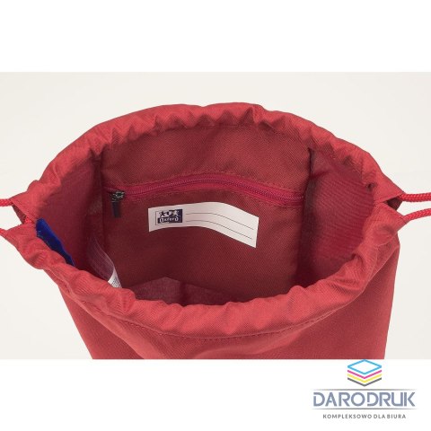 Oxford Worek na buty School żurawinowy Oxford (400182198)