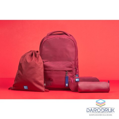 Oxford Worek na buty School żurawinowy Oxford (400182198)
