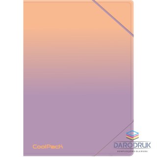 Patio Teczka plastikowa na gumkę CoolPack GRADIENT A4 mix Patio (03678CP)
