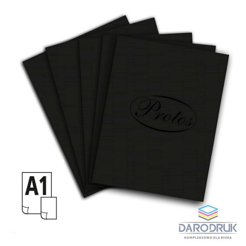 Protos Brystol A1 czarny 160g 20k [mm:] 610x860 Protos