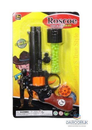 Swede Pistolet na kapiszony i kulki Swede (W2445)