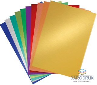 Titanum Brystol Craft-Fun Series Papier metalizowany A4 mix 180g 10k Titanum (5903714533503)