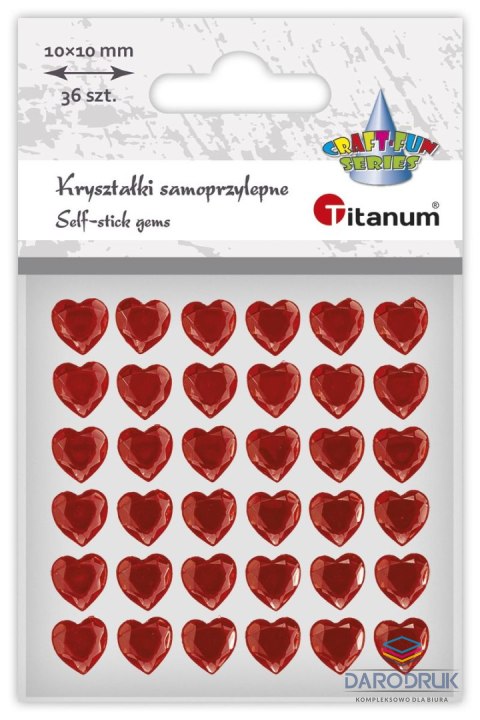 Titanum Kryształki Craft-Fun Series czerwone Titanum (24sl03139)