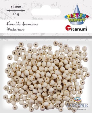 Titanum Ozdoba drewniana Craft-Fun Series koraliki Titanum (22TH401-13)