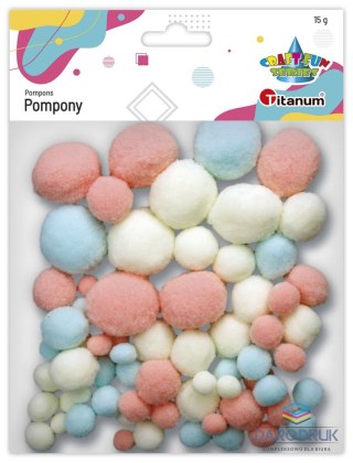 Titanum Pompony Craft-Fun Series Pastel kolor pastelowy Titanum