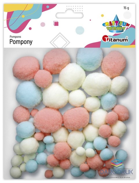Titanum Pompony Craft-Fun Series Pastel kolor pastelowy Titanum