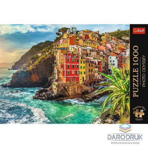 Trefl Puzzle Premium Plus Miasteczko Riomaggiore 1000 el. Trefl (10855)