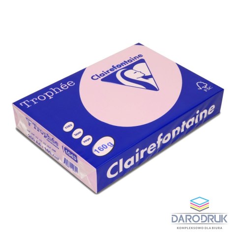 Trophee Papier kolorowy A4 kolorowy liliowy 500k. 160g Trophee (xca41043)