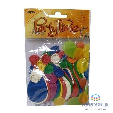 Arpex Balon gumowy pastelowy 25 szt mix 230mm Arpex (K580)
