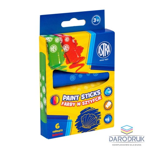 Astra Baby Farby plakatowe Jumbo kolor: mix 6 kolor. Astra Baby (320024001)
