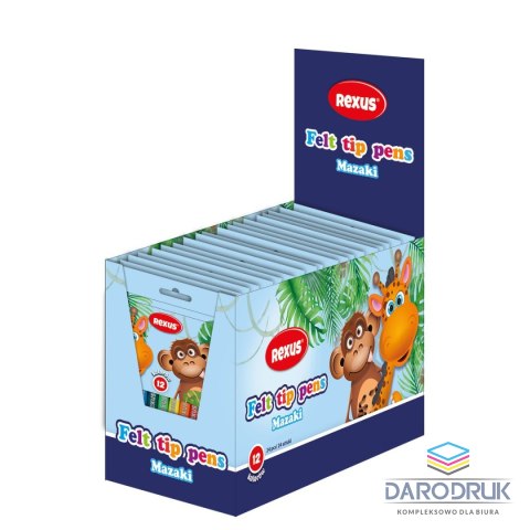 Beniamin Flamaster KIDS 12 kol. Beniamin (113621)