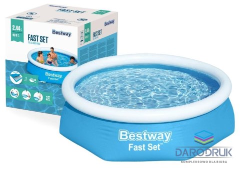 Best Way Basen Ogrodowy Rozporowy 2,44 x 61 cm Best Way (4334/57448)