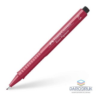Faber Castell Cienkopis kreślarski Ecco Pigment wkład zielony 0,5mm 1kol. Faber Castell (166521)