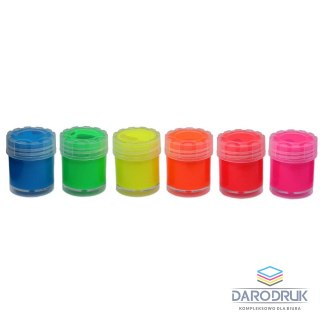 Flamingo Farby plakatowe neonowe kolor: mix 6 kolor. Flamingo (FP6N)