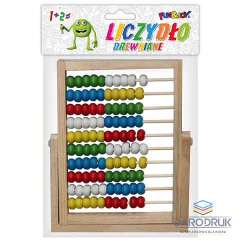 Fun&Joy Liczydło drewniane Fun&Joy (SP-001)