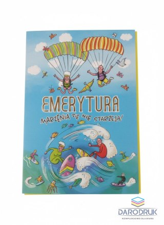 Henry Kartka składana A5 A5 18 EMERYTURA NA FALI Henry (5908451981839)
