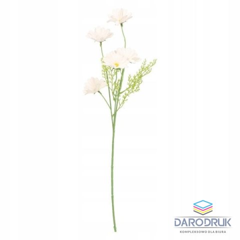 Home And Garden Kwiaty kosmos silikonowy 50 cm biała Home And Garden (3239)