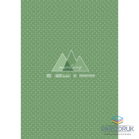 Kreska Brulion B5 B5 400k. krata Kreska