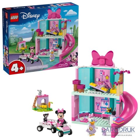 Lego Klocki konstrukcyjne Disney Classic Hotel dla zwierząt Minnie Lego (43274)