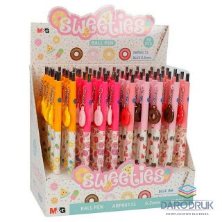 M&G Długopis olejowy Sweeties wkład niebieski 0,5mm M&G (ABP86172)
