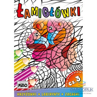 Niko Książeczka edukacyjna Łamigłowki cz.3 Niko