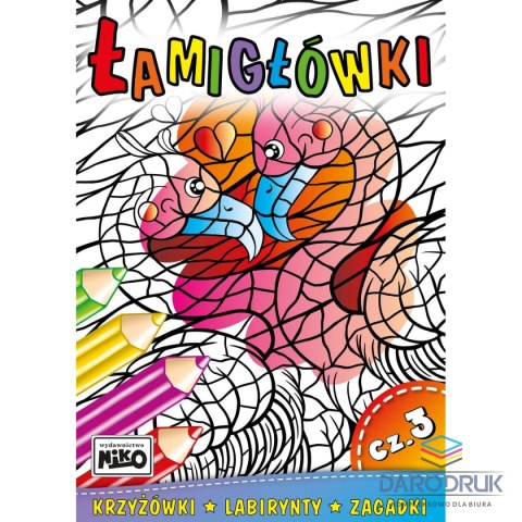 Niko Książeczka edukacyjna Łamigłowki cz.3 Niko