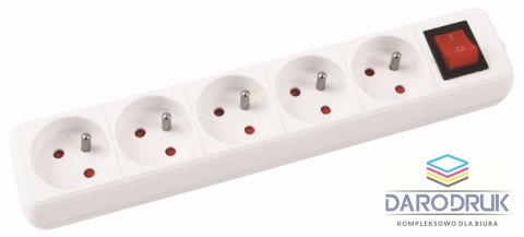 Office Products Listwa zasilająca 5m 5 gniazd Office Products (13115541-14)