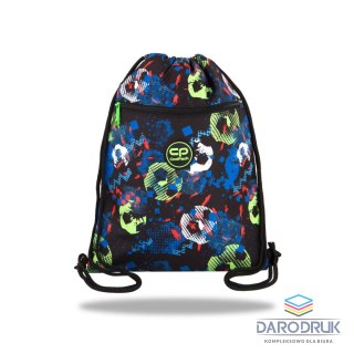 Patio Worek na buty Coolpack VERT FOOTBALL BLUE Patio (D70336)