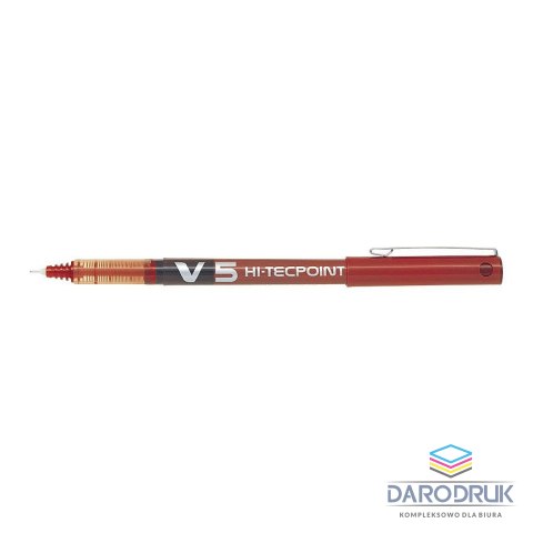 Pilot Cienkopis Pilot Hi-Tecpoint V5 czerwony