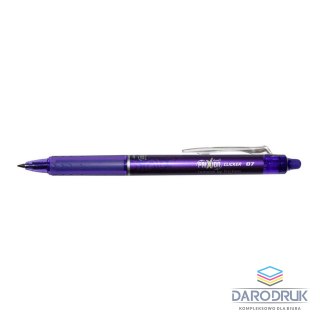 Pilot Pióro kulkowe Frixion Clicker wkład fioletowe Pilot (PIBLRT-FR7-V)