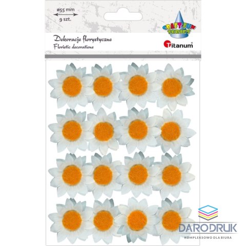 Titanum Ozdoba materiałowa Craft-Fun Series Stokrotki Titanum (22YX0825-10)