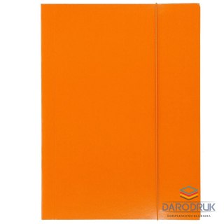 VauPe Teczka kartonowa na gumkę Eco A4 pomarańczowy 380g VauPe (319/16)