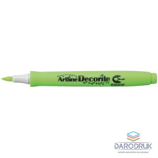 Artline Marker specjalistyczny decorite wkład zielony pędzelek końcówka Artline (AR-035 4 6)