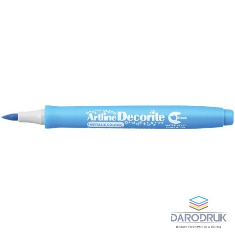 Artline Marker specjalistyczny metaliczny decorite wkład niebieski pędzelek końcówka Artline (AR-035 1 8)