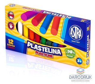 Astra Plastelina 12 kol. mix Astra (83813906)