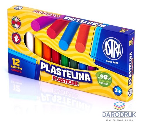 Astra Plastelina 12 kol. mix Astra (83813906)
