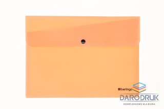Berlingo Teczka plastikowa na zatrzask A4 różowy Berlingo (352636)