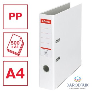 Esselte Segregator dźwigniowy Ekonomiczny A4 75mm biały Esselte (11250)
