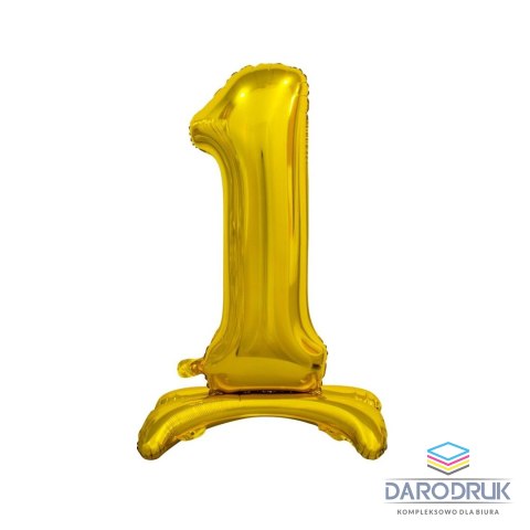 Godan Balon gumowy Beauty&Charm cyfra stojąca złota złota Godan (BC-ASZ1)