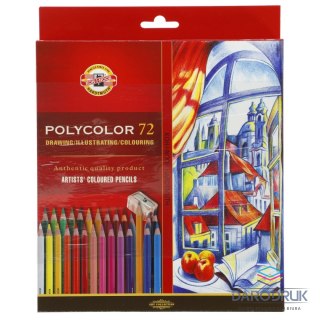 Koh-I-Noor Kredki ołówkowe 72 kol. Koh-I-Noor